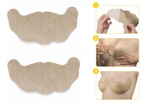 Öntapadós mellemelő 2000.- Ft./3 pár/csomag - NUDE (test színü)